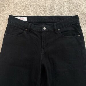 GAP Black Wide Leg Jeans